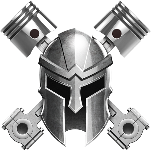 Metal knight's helmet